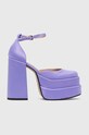 Steve Madden czółenka Charlize słupek fioletowy SM11002138.729