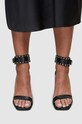 Δερμάτινα σανδάλια AllSaints ALMA WF027Z μαύρο