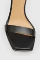 Kožené sandále AllSaints ALMA čierna
