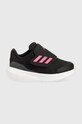 adidas sneakersy dziecięce RUNFALCON 3.0 AC I syntetyczny czarny HP5862