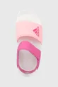 рожевий Дитячі сандалі adidas ADILETTE SANDAL K