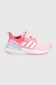 adidas sneakersy RapidaSport EL K syntetyczny różowy HP2750