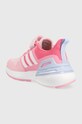 Dziewczynka adidas sneakersy RapidaSport EL K HP2750 różowy