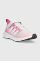 adidas sneakersy dziecięce FortaRun 2.0 EL K HR0290 różowy SS23