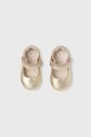 DÍVKA Dětské kožené baleríny Mayoral 41420.17A.Baby zlatá