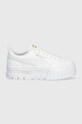 Puma gyerek bőr sportcipő Mayze Lth Jr alacsony fehér 38452701.PPYX