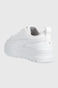 Dziewczynka Puma sneakersy skórzane Mayze Lth Jr 38452701.PPYX biały