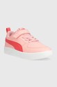 Puma sneakersy dziecięce Puma Rickie AC PS 38583615.PPYX różowy AW23