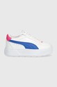 Puma sneakersy dziecięce Karmen Rebelle PS Planet friendly biały 38842104.PPYX