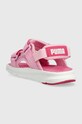 DÍVKA Dětské sandály Puma Puma Evolve Sandal PS 38914704.PPYX růžová