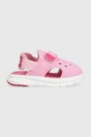 Puma sandale copii Puma Evolve Sandal AC Inf textil roz 38914804.PPYX