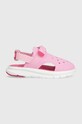 Dětské sandály Puma Puma Evolve Sandal AC PS textilní růžová 39069204.PPYX