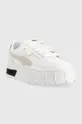 Παιδικά δερμάτινα αθλητικά παπούτσια Puma Mayze Stack Jr λευκό