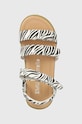 Emu Australia sandały dziecięce czarny K12846.Steph.Zebra