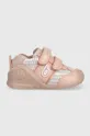 ροζ Παιδικά δερμάτινα αθλητικά παπούτσια Biomecanics Για κορίτσια