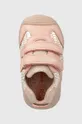 ροζ Παιδικά δερμάτινα αθλητικά παπούτσια Biomecanics