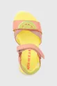 ružová Detské kožené sandále Agatha Ruiz de la Prada