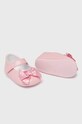 Dziewczynka Mayoral Newborn buty niemowlęce 9633.2P.NEWBORN różowy