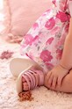 Mayoral Newborn buty niemowlęce nieocieplane fioletowy 9636.2S.NEWBORN