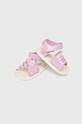 Dziewczynka Mayoral Newborn buty niemowlęce 9636.2S.NEWBORN fioletowy