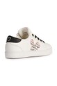 Παιδικά δερμάτινα αθλητικά παπούτσια Geox KATHE λευκό J35EUD.00085.28.35
