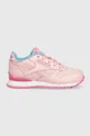 ροζ Παιδικά αθλητικά παπούτσια Reebok Classic CLASSIC LEATHER STE Για κορίτσια