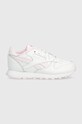 Reebok Classic teniși din piele copii CLASSIC LEATHER piele alb IG2592