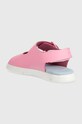 DÍVKA Dětské kožené sandály Camper K800429.012.35.38 růžová