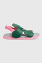 zelená Detské sandále Camper Dievčenský