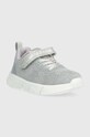 Dětské sneakers boty Geox J25DLD.07QBC.24.27.PPYX stříbrná SS23