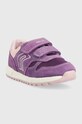 Geox sneakersy dziecięce B023ZA.02014.24.27.PPYX fioletowy SS23