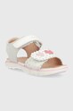 Geox sandale din piele pentru copii B354MA.08522.24.27 alb SS23