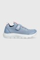 Dětské sneakers boty Geox imitace kůže modrá J26GYB.06KBC.28.35.PPYX