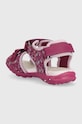 DÍVKA Dětské sandály Geox J35GRD.0CE15.28.35.PPYX fialová