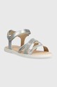 Geox sandały dziecięce J5235D.0HINF.28.35.PPYX srebrny SS23