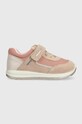Primigi sneakersy dziecięce tekstylny różowy 3855311.25.29