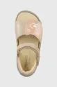 золотий Дитячі замшеві сандалі Primigi