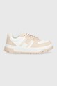 Tommy Hilfiger sneakersy dziecięce imitacja zamszu różowy T3A9.32719.30.34