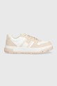 Tommy Hilfiger sneakersy dziecięce imitacja zamszu różowy T3A9.32719.35.39