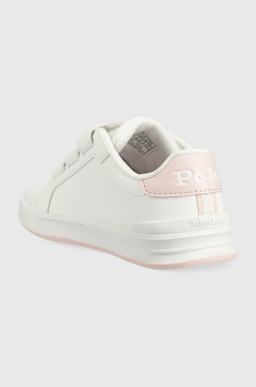 Dziewczynka Polo Ralph Lauren sneakersy dziecięce RF104114.27.34 biały
