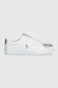 bílá Dětské sneakers boty Polo Ralph Lauren Dívčí