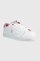 Детские кроссовки Polo Ralph Lauren RF104103 белый SS23
