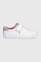 Polo Ralph Lauren sneakers pentru copii mic de statură alb RF104102.27.34