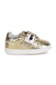 Karl Lagerfeld sneakersy skórzane dziecięce Z09005.28.30 złoty SS23