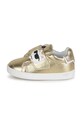 Karl Lagerfeld sneakersy skórzane dziecięce Z09005.28.30 złoty