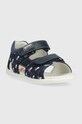 Garvalin sandale din piele pentru copii 232603 bleumarin SS23