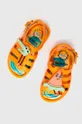 oranžna Otroški sandali Melissa Dekliški