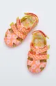 oranžová Detské sandále Melissa Dievčenský