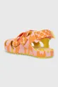 oranžová Detské sandále Melissa