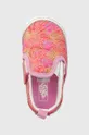 różowy Vans buty niemowlęce IN Slip On V Crib ROSE MPINK